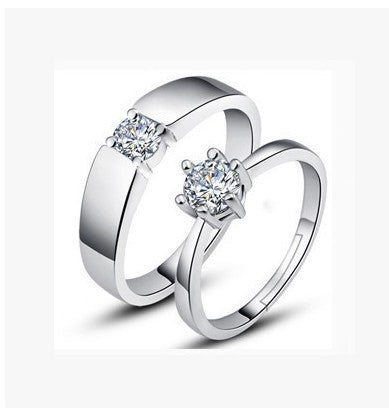 Damen eleganter Solitärring mit klassischem Zirkonia-Besatz Shop Nory
