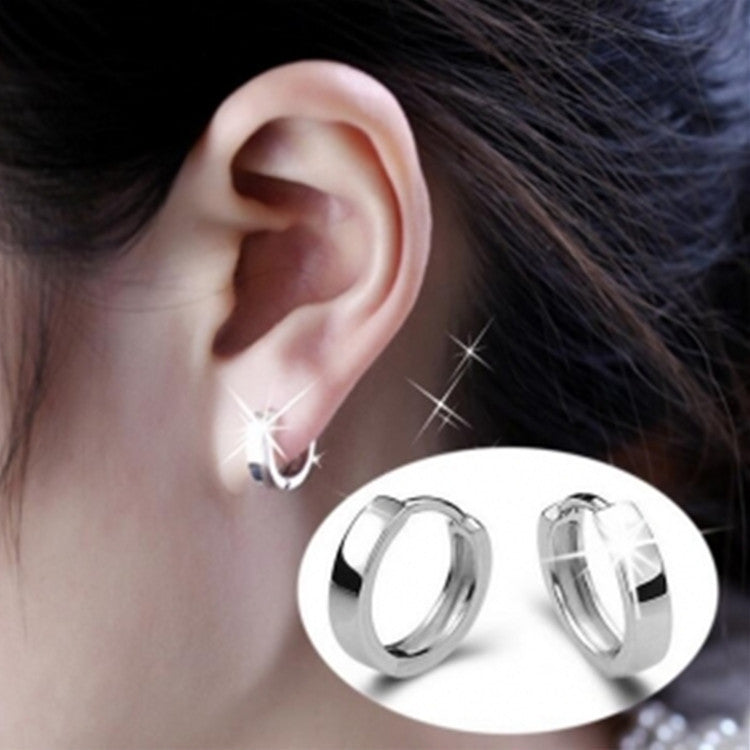 Damen Minimalistische Creolen aus Edelstahl Shop Nory