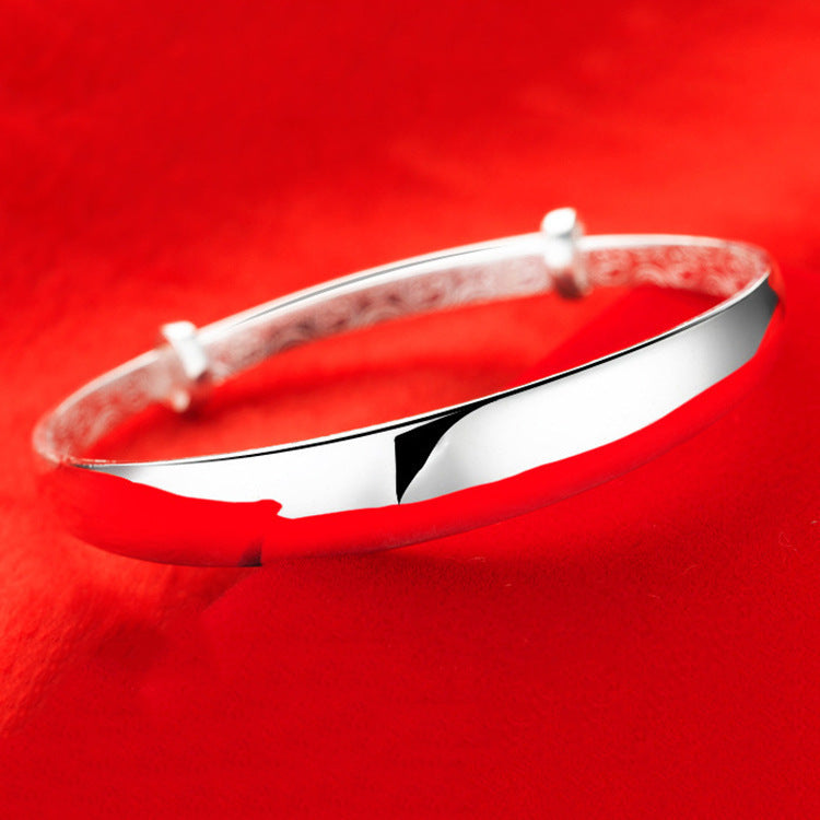 Damen Eleganter und zeitloser Armreif mit feiner Oberfläche Shop Nory