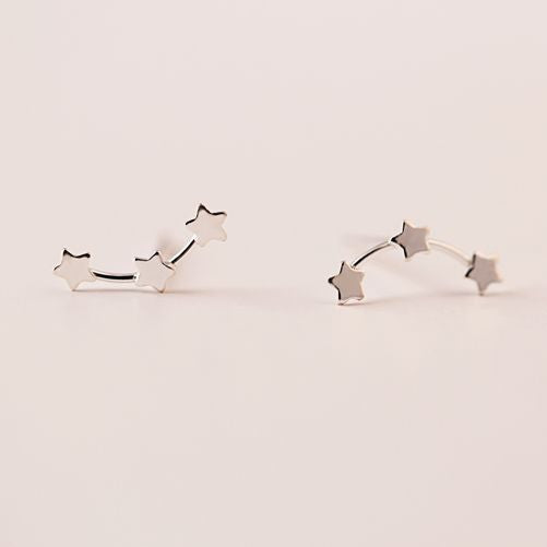 Damen Ohrringe mit originellem Sterne-Design Shop Nory