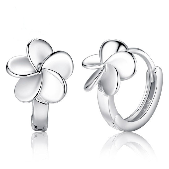 Damen Ohrringe mit elegantem Blumenmotiv Shop Nory