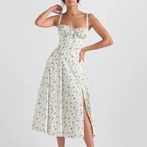 Trendiges Bustier-Sommerkleid für Damen - Elegant und Figurschmeichelnd