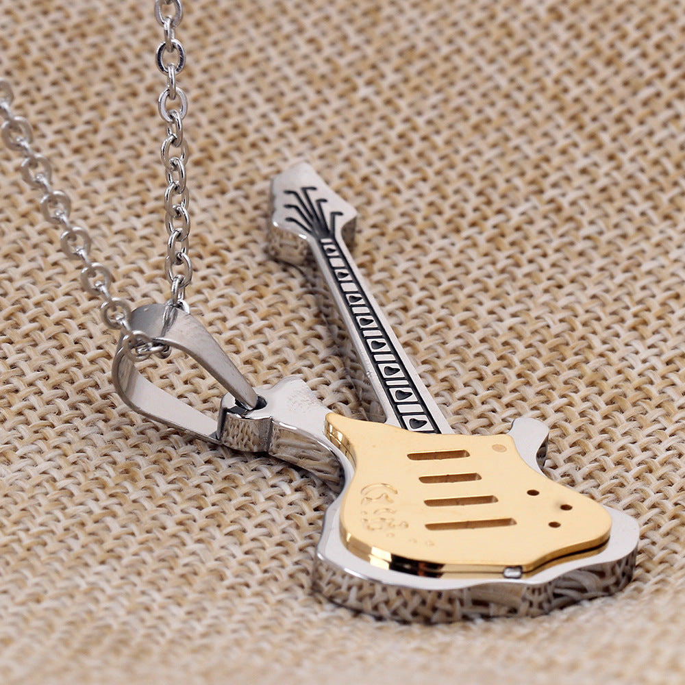 Damen Halskette in Form einer E-Gitarre Shop Nory