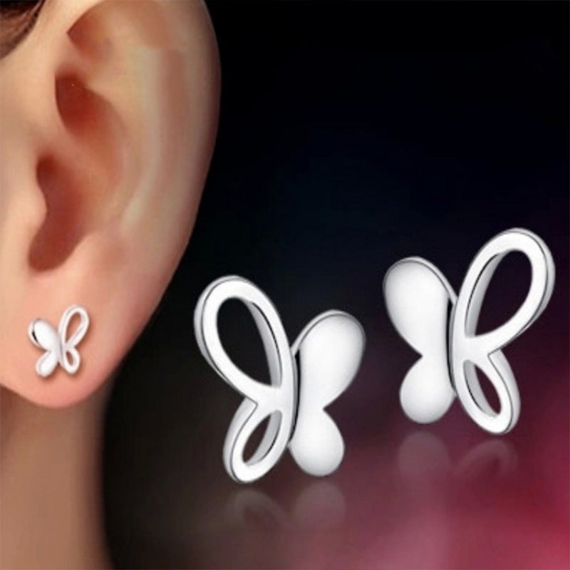 Damen Ohrstecker im eleganten Schmetterlingsdesign Shop Nory