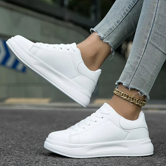 Ledersneaker Damen