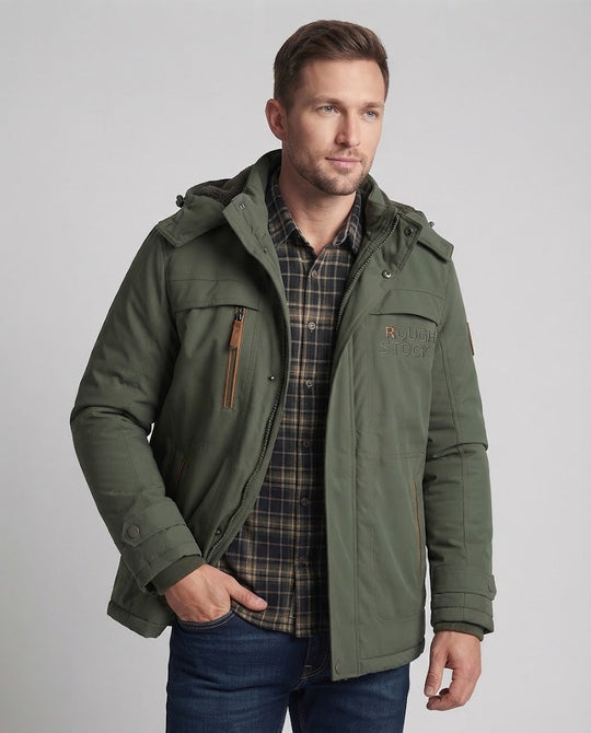 Herren Isolierte Parkajacke Shop Nory