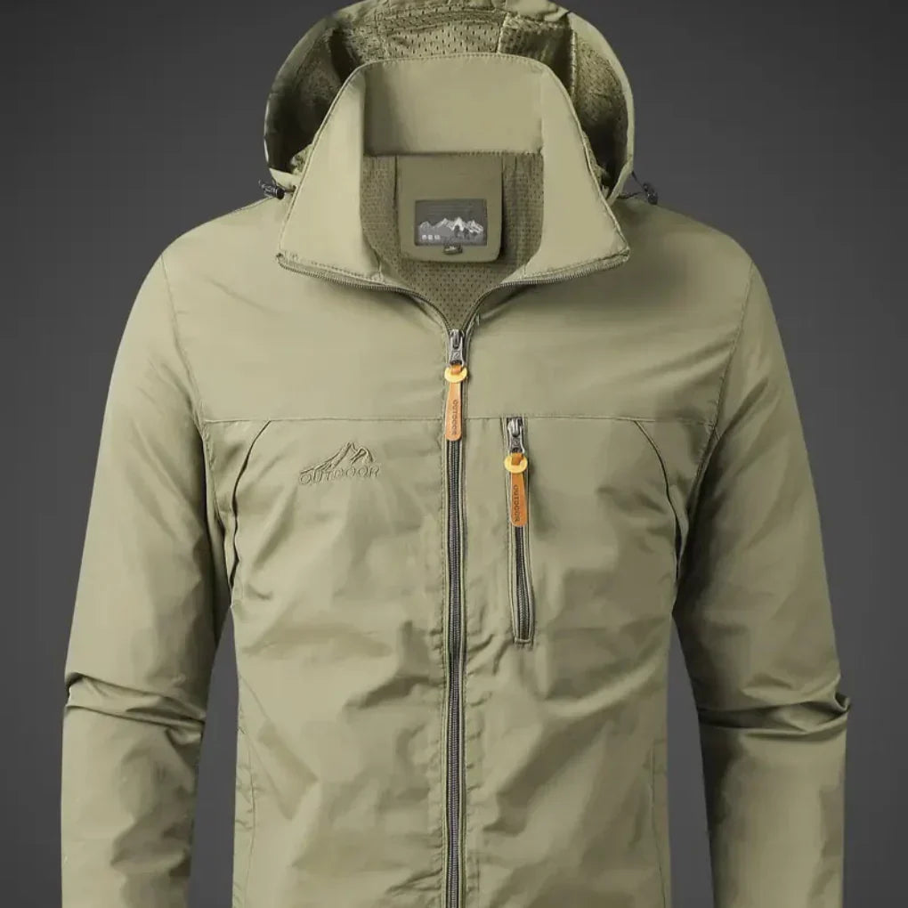 Wasser- und Winddichte Outdoorjacke für Herren