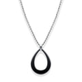 Damen Halskette mit eleganter Tropfenform aus hochwertigem Edelstahl Shop Nory