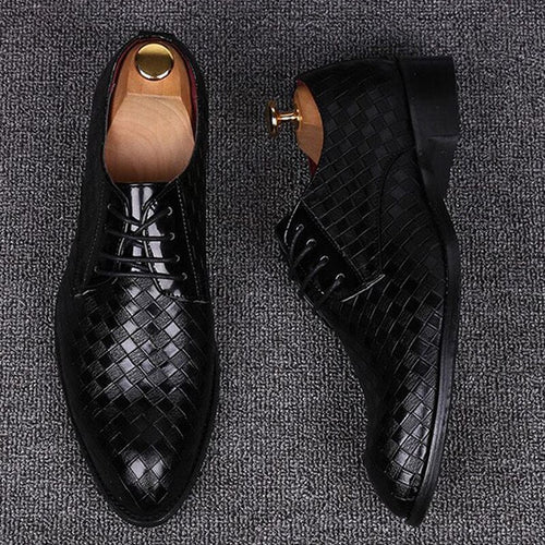 Elegante Leder Herren Schnürschuhe