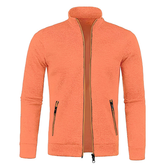 Stylische Jacke mit Reißverschlusstaschen für Herren