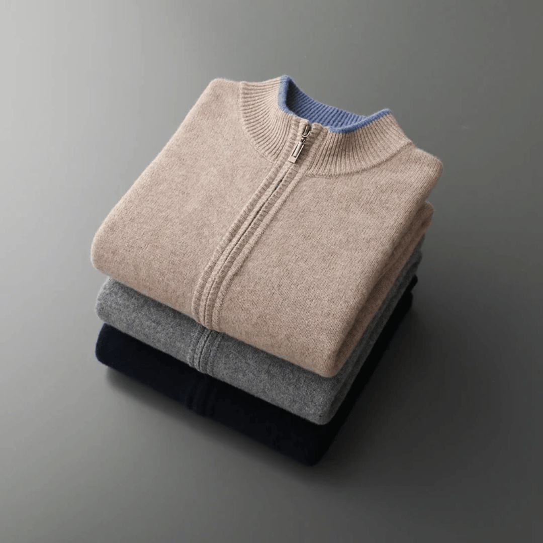Shop Nory | Kaschmir Zip Jacke