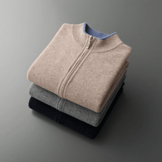 Shop Nory | Kaschmir Zip Jacke