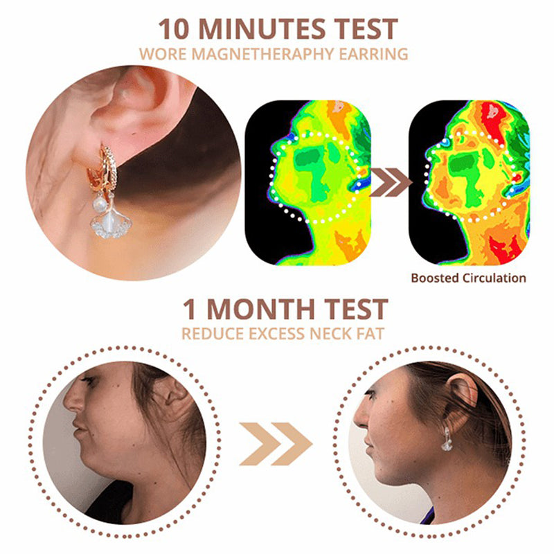 Magnetische Therapie Detox Germanium Ohrringe