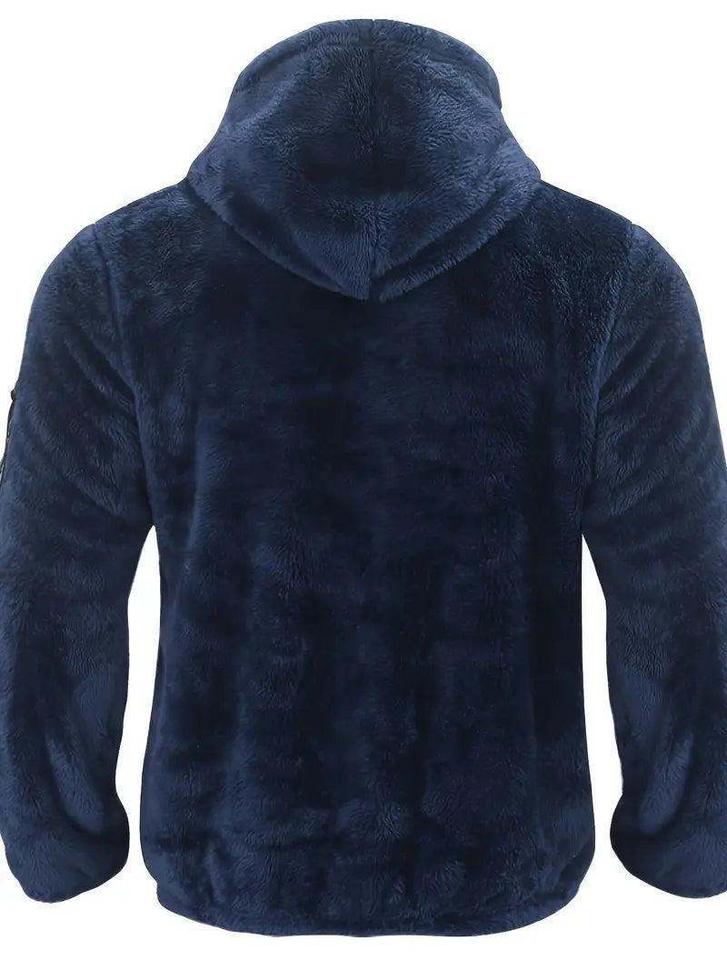 Teddyjacke mit Reißverschluss für Männer