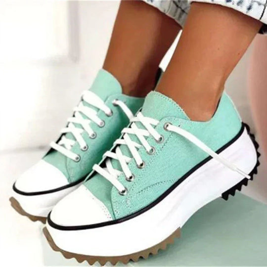 Bequeme Plateau Sneaker für Damen