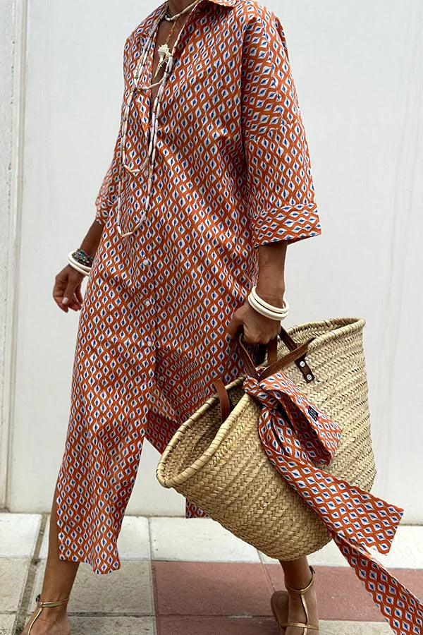 Luftiges Sommerkleid mit Floralem Muster