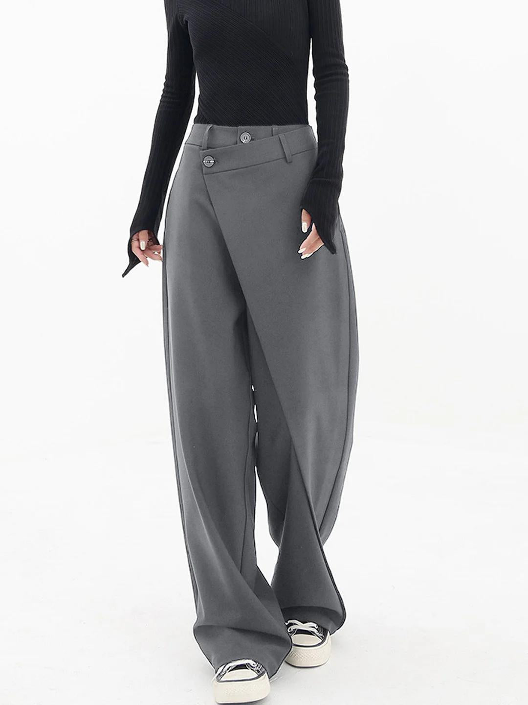 Weite Hosen mit Hoher Taille für Damen