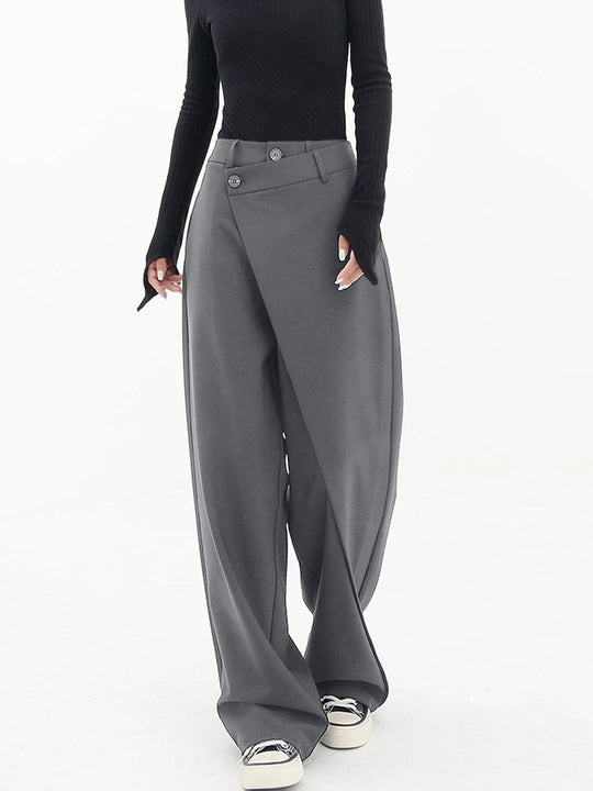 Weite Hosen mit Hoher Taille für Damen