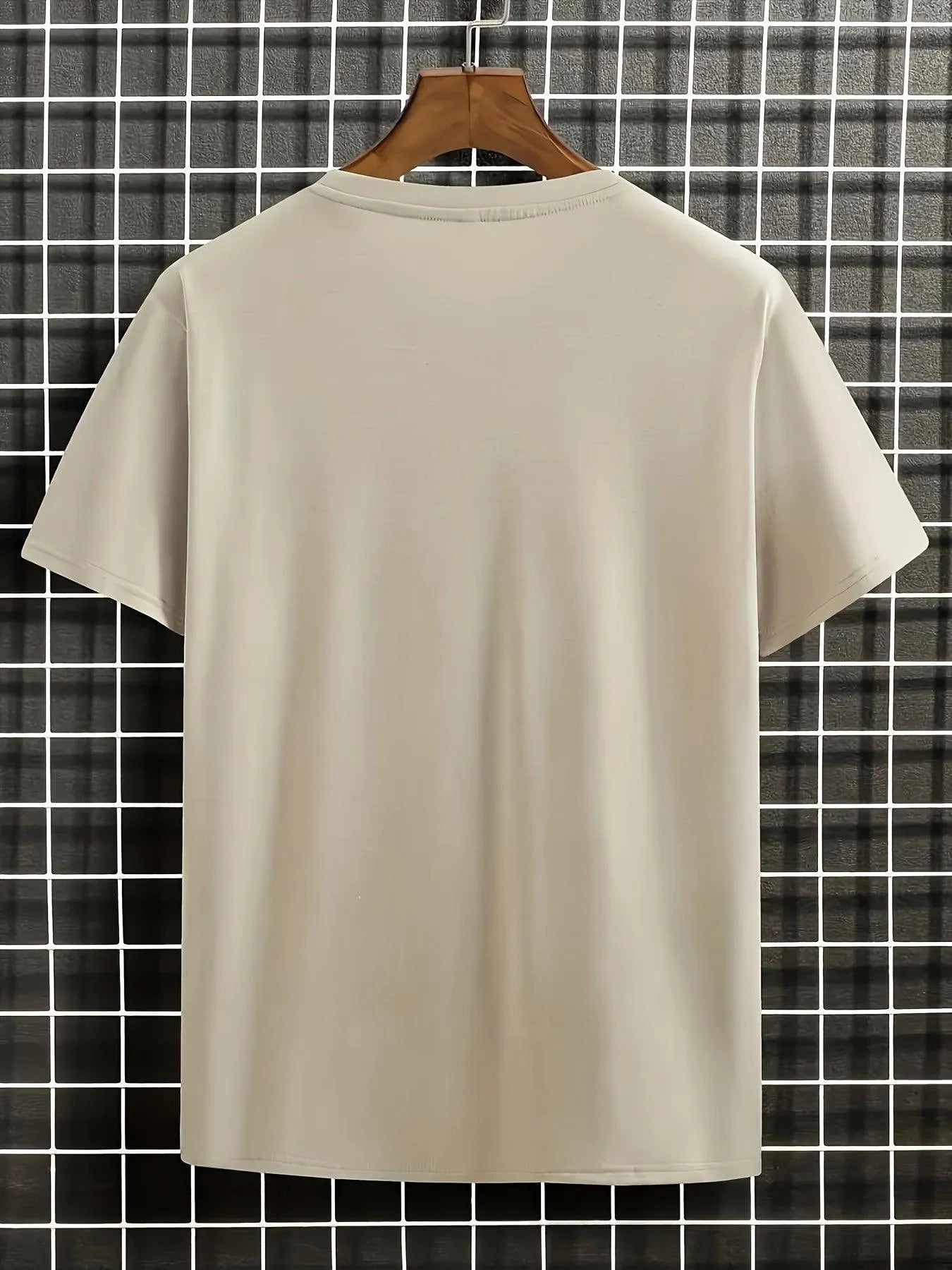 Shopnory | Herren T-Shirt Blumen und Wellen Design