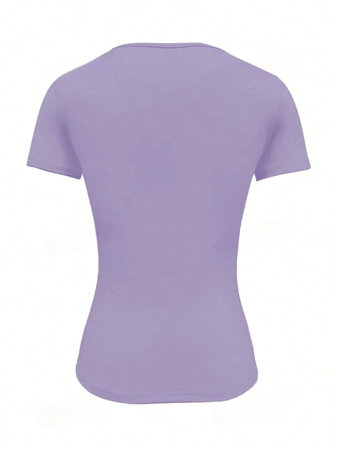 Rundhalsausschnitt Kurzarm T-Shirt