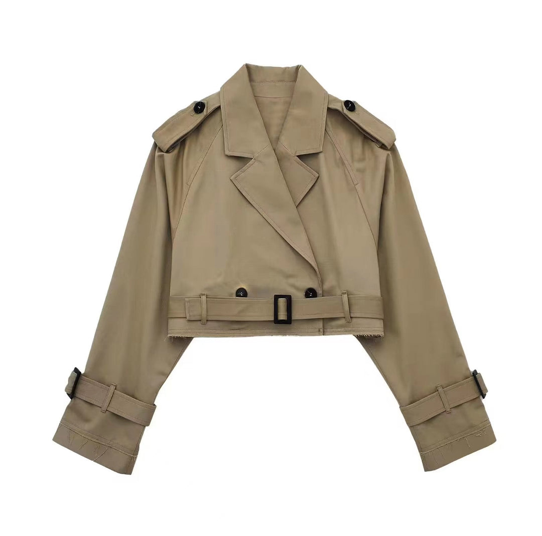 Kurzer Trenchcoat
