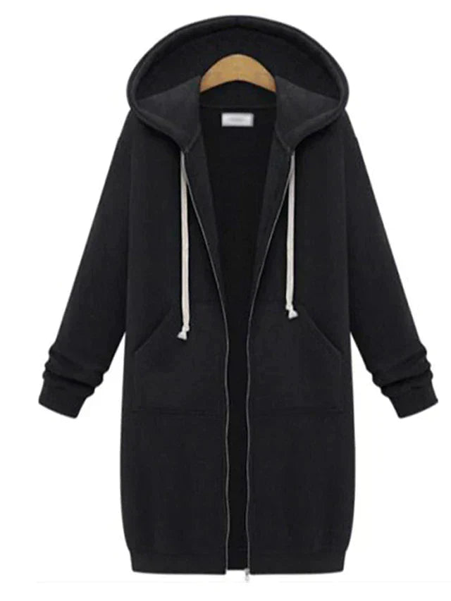Zip-Up Hoodie für zusätzliche Wärme und Komfort