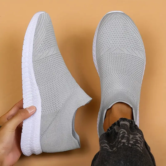 Herren Woven Knit Slip On Sock Schuhe