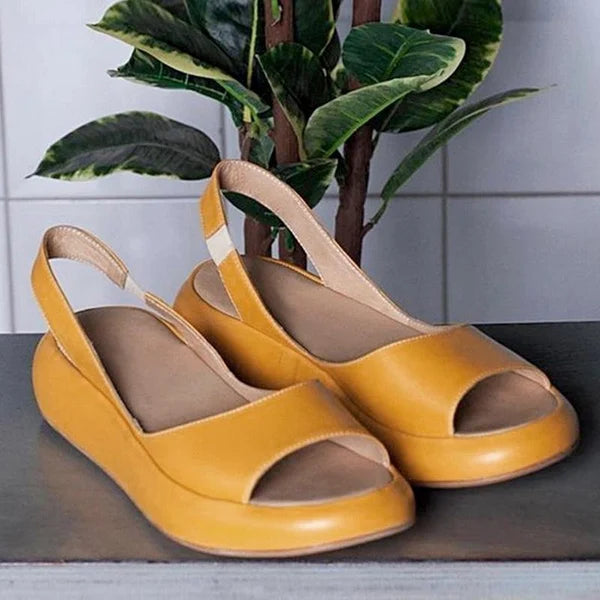Damen Bequeme Schlichte Sandalen Freizeit