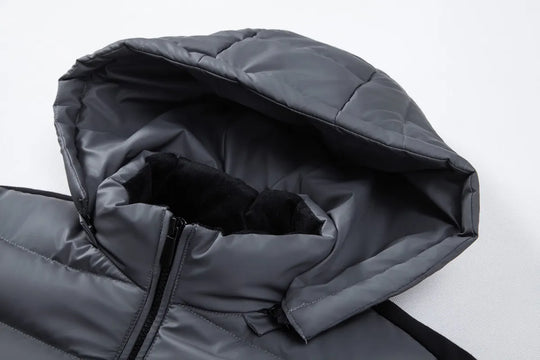 Shopnory | Freizeitwinterjacke mit Kapuze für Herren