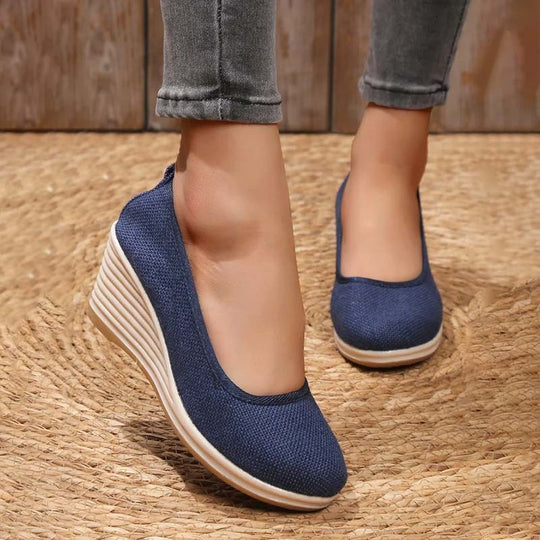 Lässige Keilschuhe
