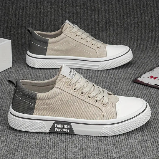 Atmungsaktive Canvas-Sneakers für Männer