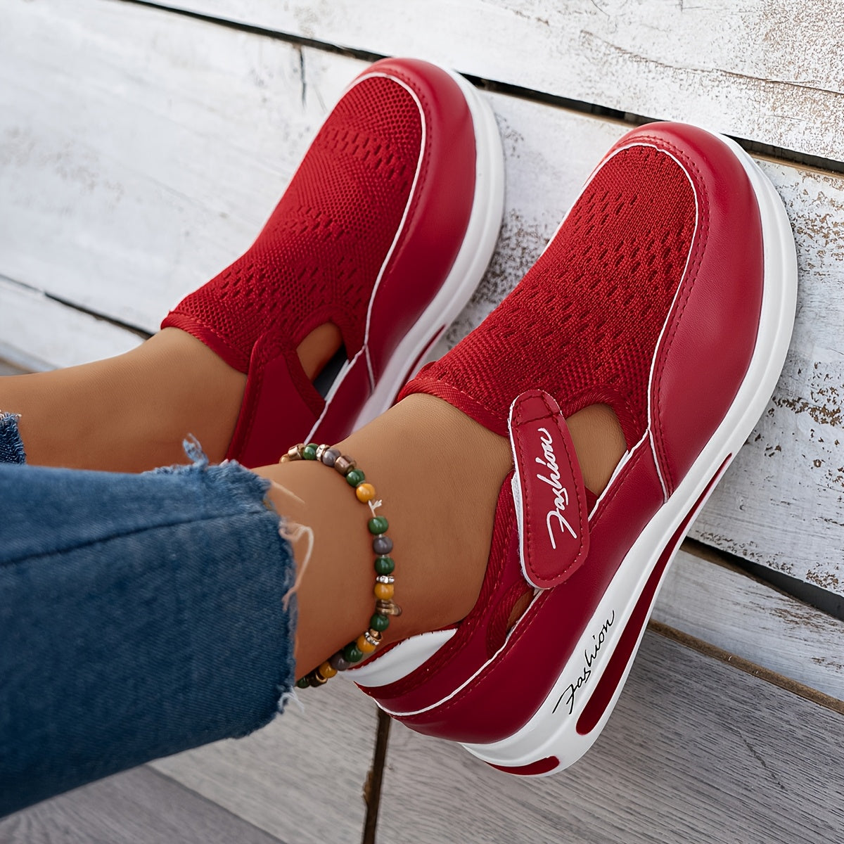 orthopädische Damen-Sneaker, atmungsaktiv und bequem.