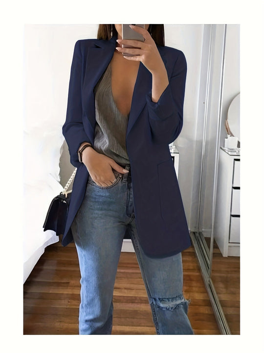 Lässiger Blazer In Übergröße