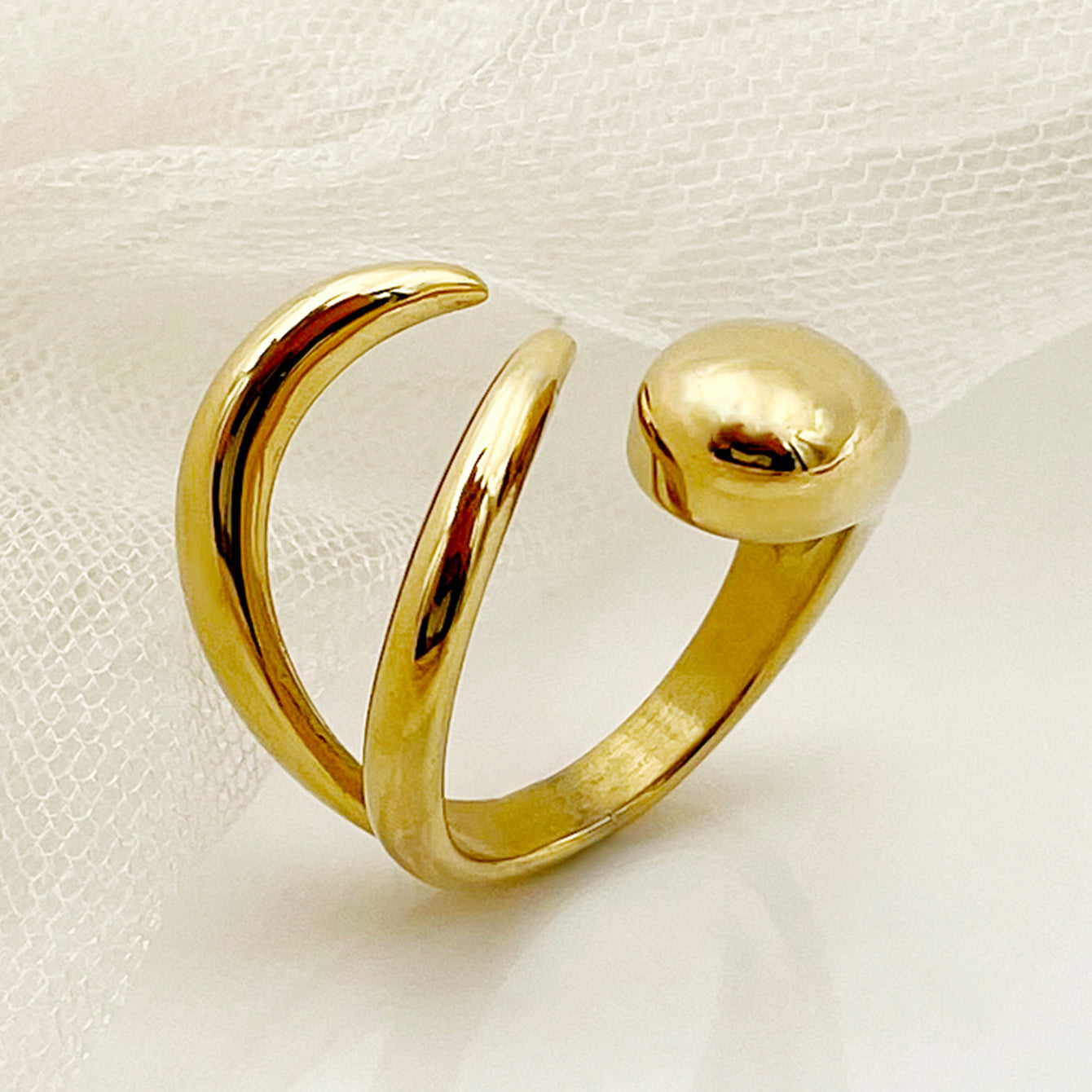 Ring "Rih" in Edelstahl | Shop Nory