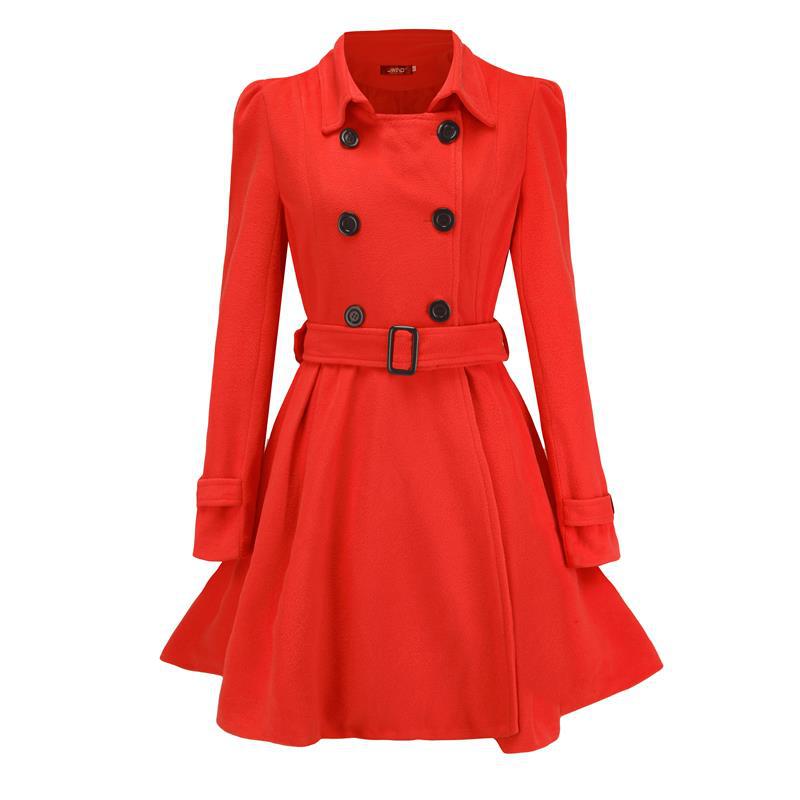 Damen Trenchcoat mit eleganter taillierter Passform