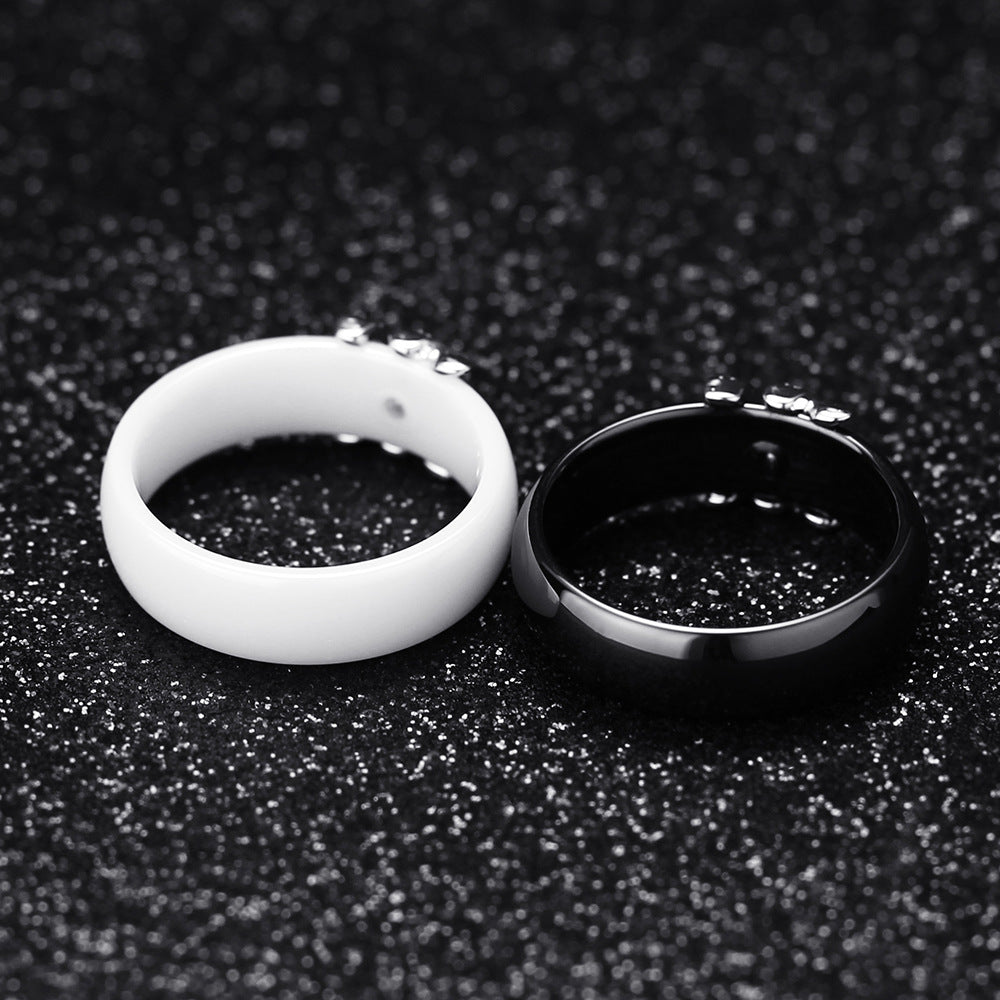 Damen Ring mit elegantem Design und funkelnden Zirkonia Shop Nory