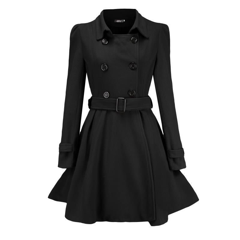 Damen Trenchcoat mit eleganter taillierter Passform