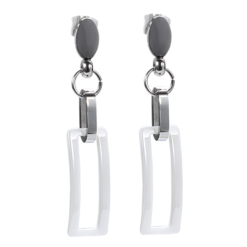 Damen Schmuckset mit eleganten Ohrhängern und passender Halskette Shop Nory