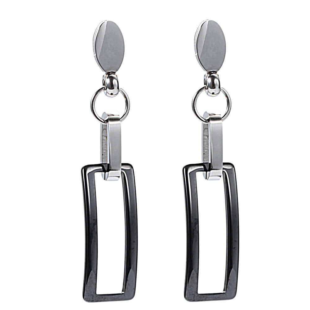 Damen Schmuckset mit eleganten Ohrhängern und passender Halskette Shop Nory