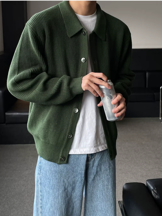 Der Slim - Fit - Cardigan Im Streetwear - Look für Moderne Männer