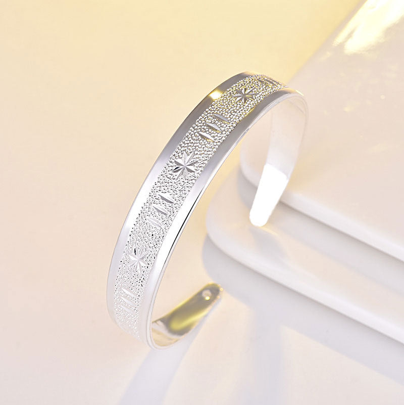 Damen Offenes Armreif mit kunstvollem Starburst-Design Shop Nory