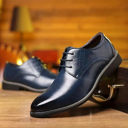 Business Style Anzugschuhe Herren Aus Kalbsleder