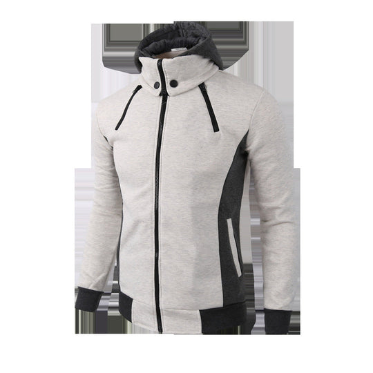 Herren Sportjacke mit abnehmbarer Kapuze und praktischen Taschen