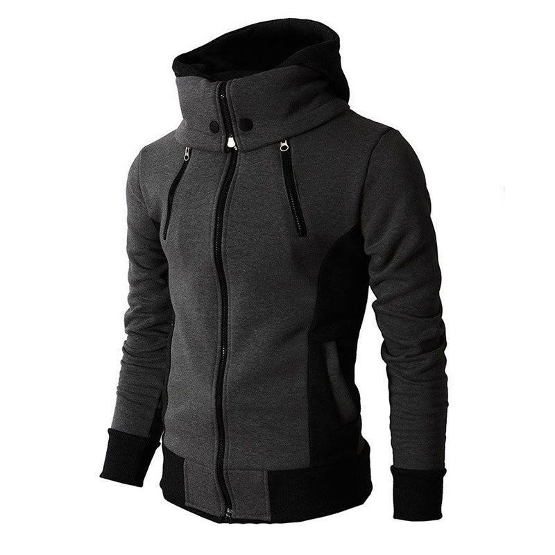 Herren Sportjacke mit abnehmbarer Kapuze und praktischen Taschen