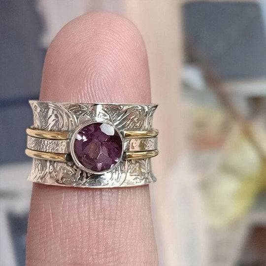 Bohemian Crystal Meditation Ring | Shop Nory