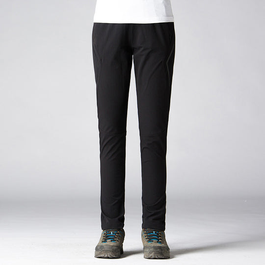 Damen Slim-Fit Stretch-Trekkinghose mit vorgeformten Knien und elastischem Komfortbund Shop Nory