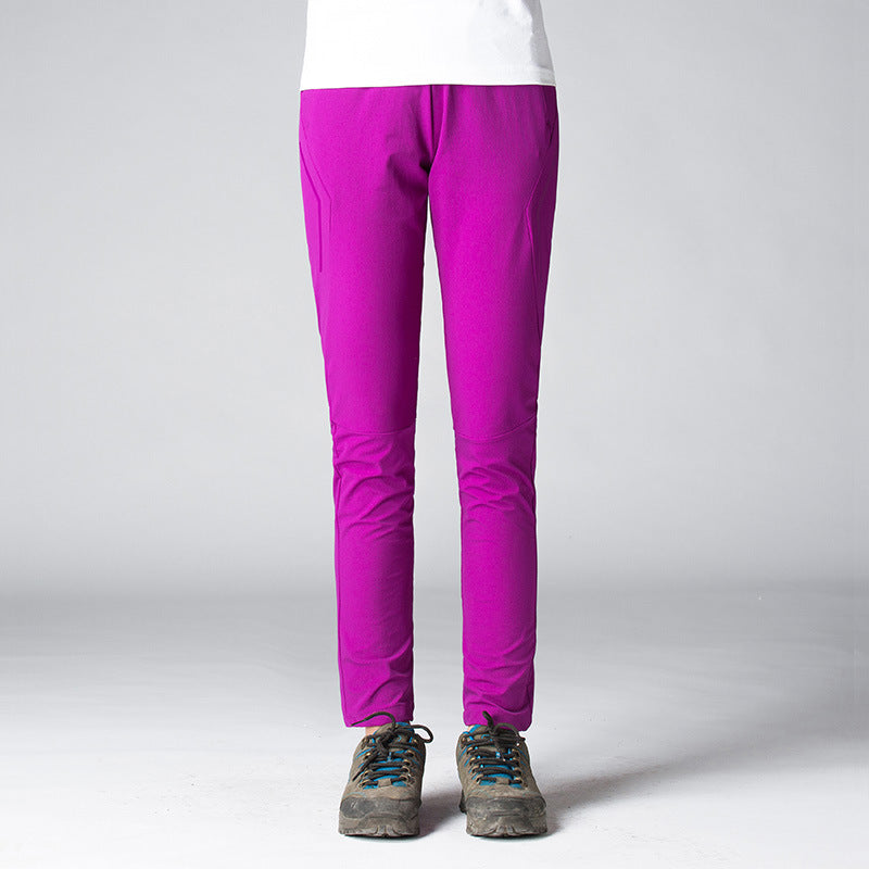 Damen Slim-Fit Stretch-Trekkinghose mit vorgeformten Knien und elastischem Komfortbund Shop Nory