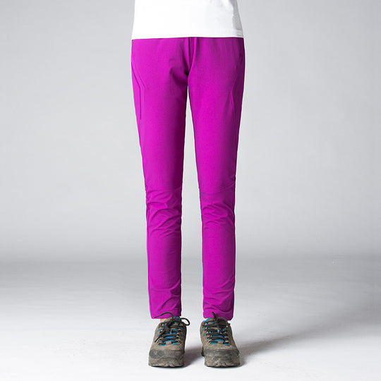 Damen Slim-Fit Stretch-Trekkinghose mit vorgeformten Knien und elastischem Komfortbund Shop Nory
