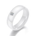 Damen Ring mit modernem, minimalistischen Design und funkelndem Zirkonia Shop Nory