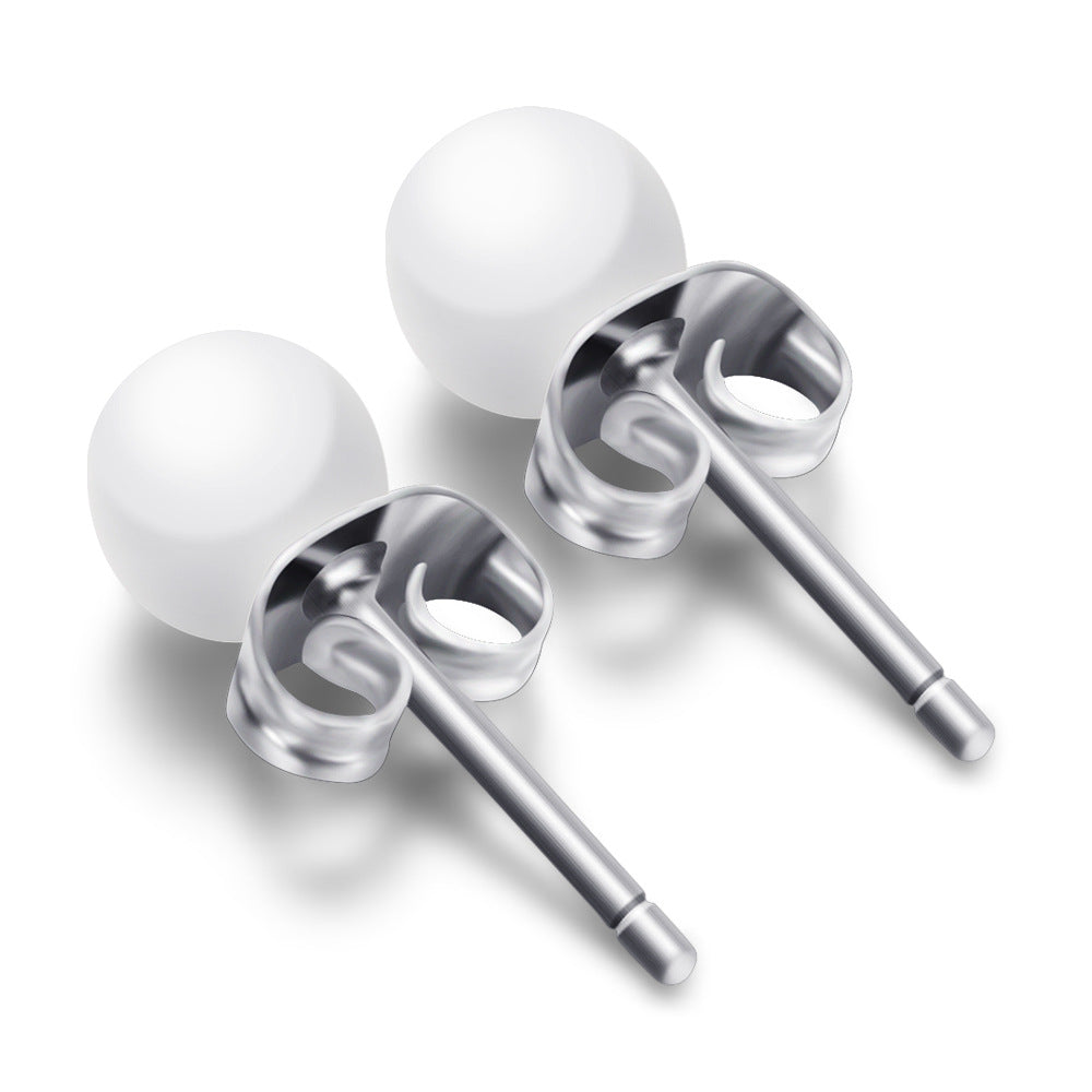 Damen Ohrstecker mit elegantem Design aus Edelstahl und funkelndem Kristall Shop Nory